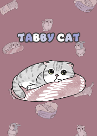tabbycat9 - dusty rose