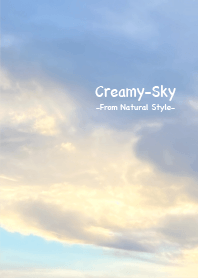 Creamy Sky 9 / Natural Style