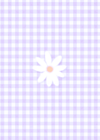 Lavender, Daisy, and Check