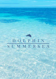 SUMMER SEA 6 -BLUE DOLPHIN-