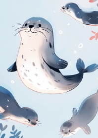 呆萌小海豹 3