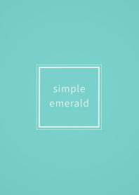 simple chic emerald & beige.