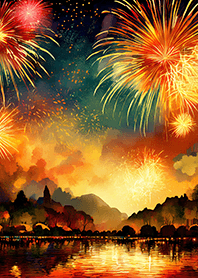 Beautiful Fireworks Theme#14