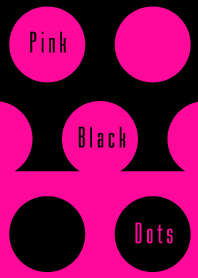 Shocking pink polka dots (UD version)