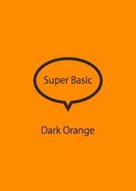 Super Basic Dark Orange