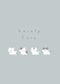 แมวตัวเล็ก / mint gray beige