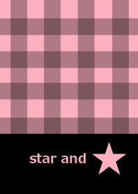 Star and check pattern 5