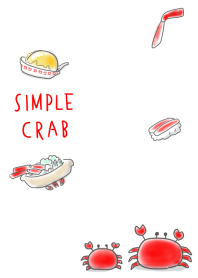 simple crab.