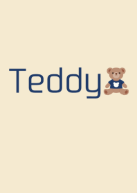 T-shirt Teddy Bear[Navy]