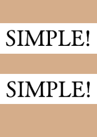 SIMPLE!SIMPLE!j-CAFEMOCHA COLOR