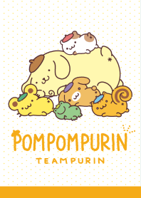 ธีมไลน์ Pompompurin TEAMPURIN ก้นกลมดิ๊ก