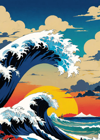 Mountain, Sea, and Moonlit Night 0eB8F5