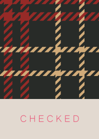 CHECKED RED-BROWN 85