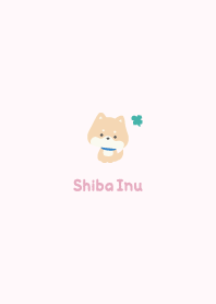 Shiba Inu3 Clover - Pink