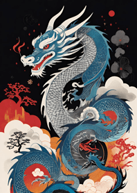 Mountain, Sea, and Moonlit Night 707485