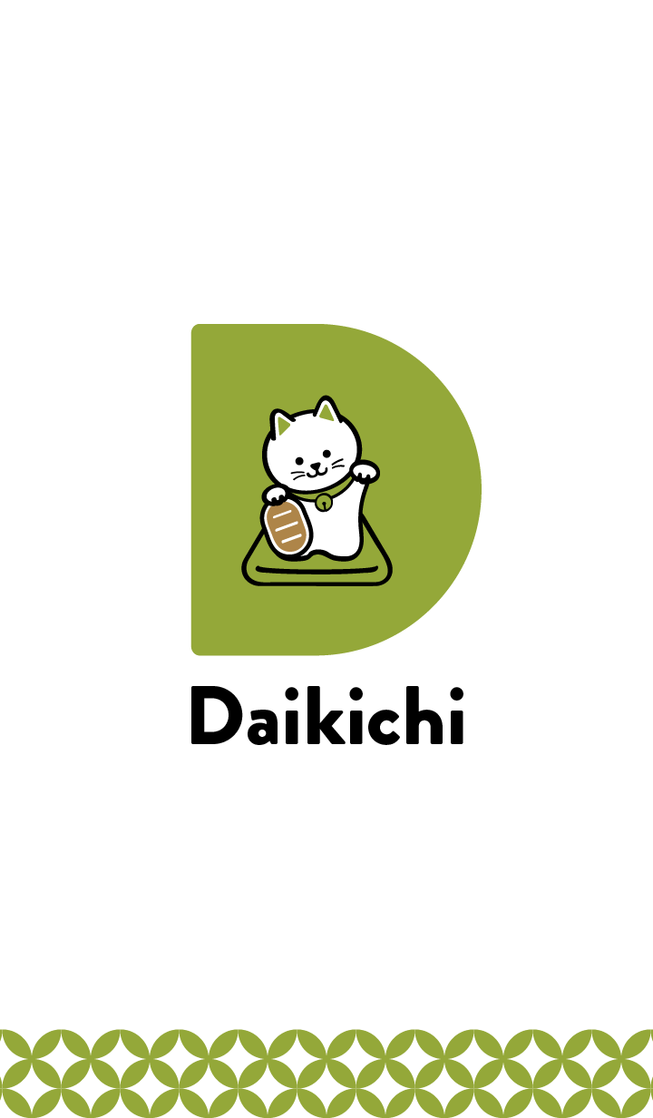 DAIKICHI / SIMPLE ver. / Green Tea cat