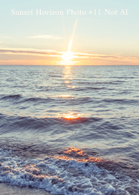 Sunset Horizon Photo #11 Not AI