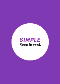 SIMPLE -Keep it real.- THEME 178