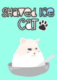 かき氷猫