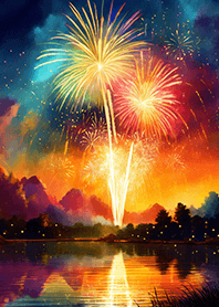 Beautiful Fireworks Theme#191