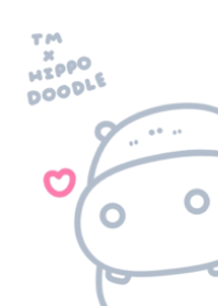 TM X HIPPO DOODLE