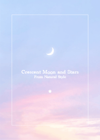 Crescent Moon and Stars #23