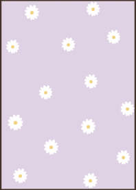 flowers bloom/purplebeige brown