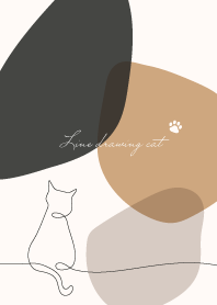 Line drawing cat_11