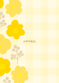 Cute flowers and leaves left side19