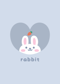 兔子3 蘿蔔 [冰藍]