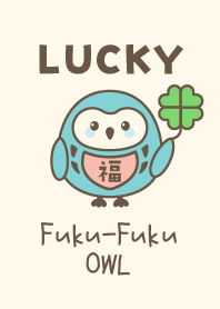 Lucky OWL with Clover / Mint