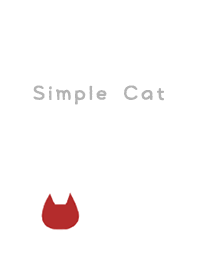 simple cat*white