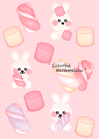 Sweet pastel marshmallow & Bunny 4