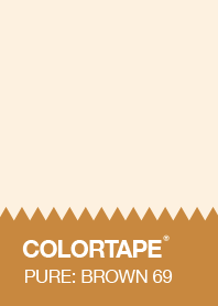 COLORTAPE II PURE-COLOR BROWN NO.69