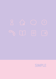 Adult Simple / Purple Pink