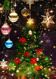 キラキラ輝く✨クリスマスツリー