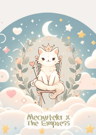เหมียวเตลู x ไพ่จักรพรรดินี (สีเขียว)