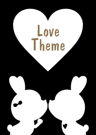 LOVE THEME Black and White 46