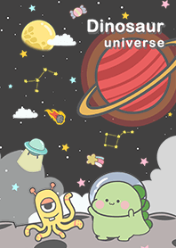 Universe/Dinosaurs/Aliens/black