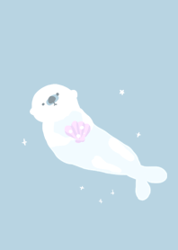 Dream sea otter