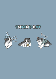 tuxedocat3 / pale blue