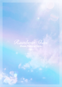 Rainbow sky #12 / Natural style