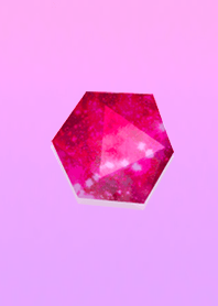 Lucky mineral ruby