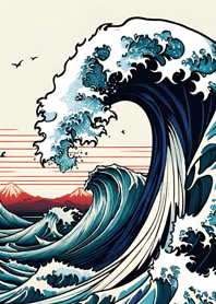 海 浮世絵 QCMiR