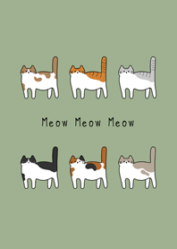 my cat best friend(grey green)