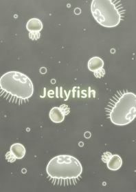 Sea 001-2 (Jellyfish/Yellow Green/Gray)