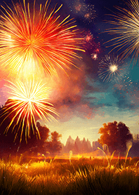 Beautiful Fireworks Theme#622