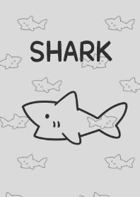 A simple shark. Grey.