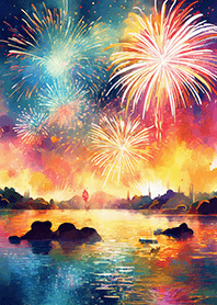 Beautiful Fireworks Theme#862