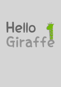 Hello Giraffe gray 33
